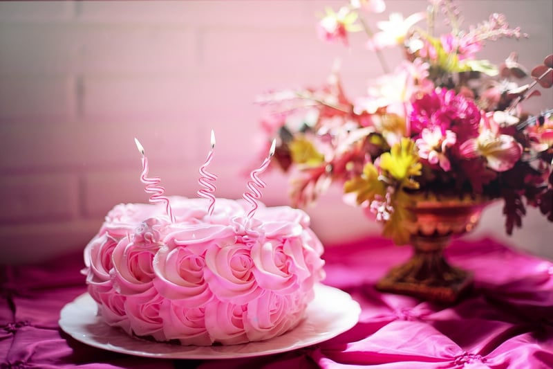 Whimsical Wonderland Wedding Cake